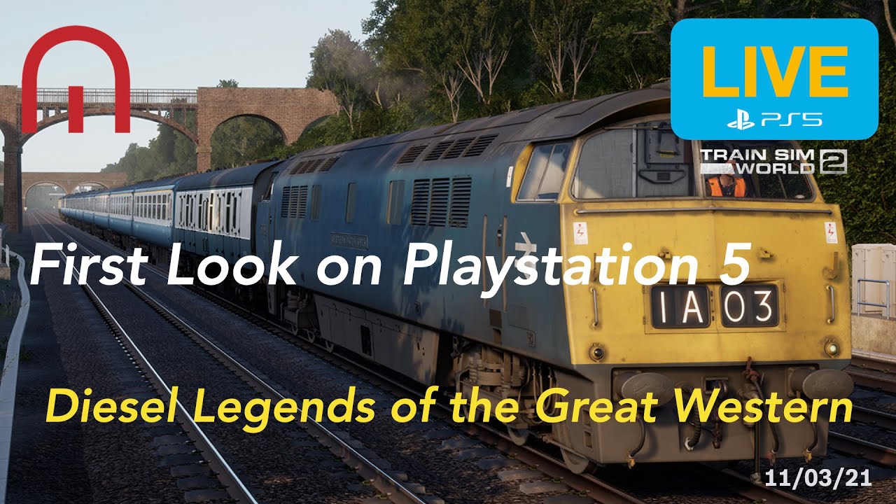 🔴Legends of the Great Western - FIRST LIVE LOOK - Class 52, Class 101 & Class 08 - Train Sim World 2