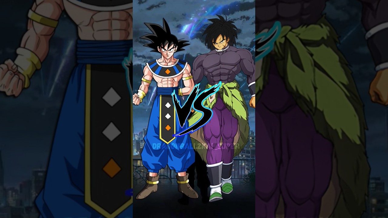 Destroyer Goku vs Broly Comparison Video #goku #dragonball #broly #anime