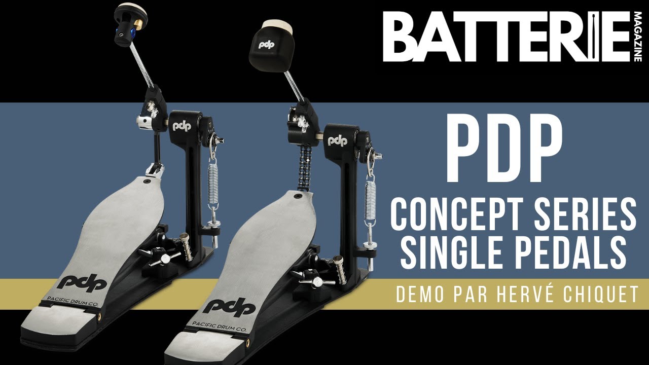PDP CONCEPT SERIES SINGLE PEDALS - Demo | Batterie Magazine # 200