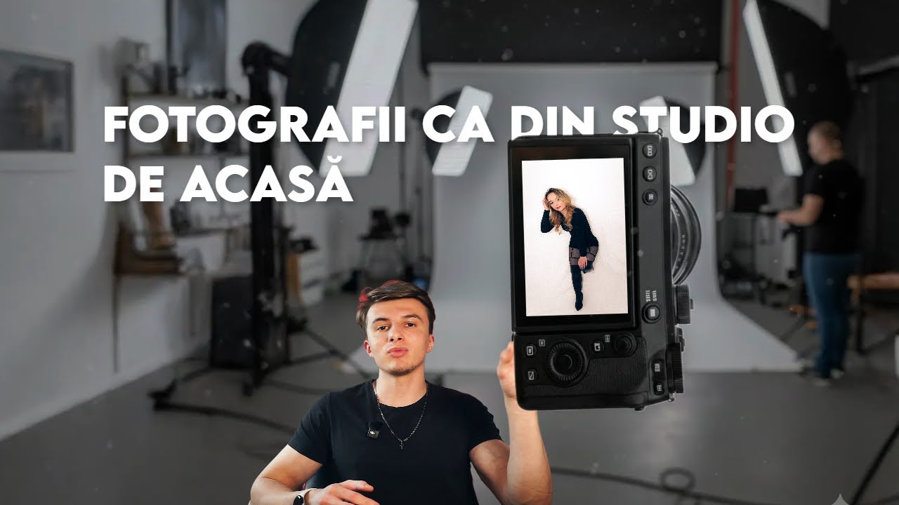 Fotografii ca din studio, dar la tine acasă | Tot procesul
