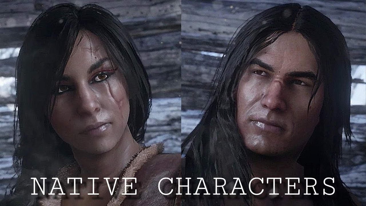 Red Dead Online | Native American Male & Female Character Creation