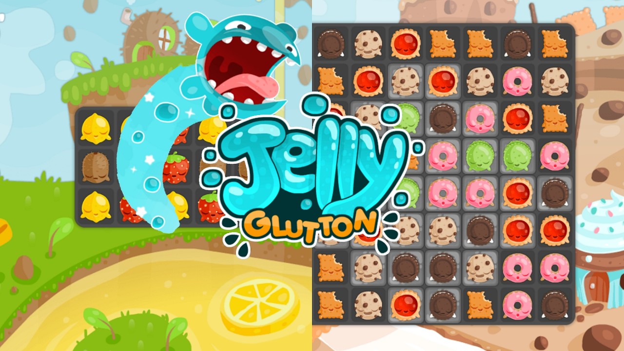 Jelly Glutton: Levels 1-20 (Playthrough)