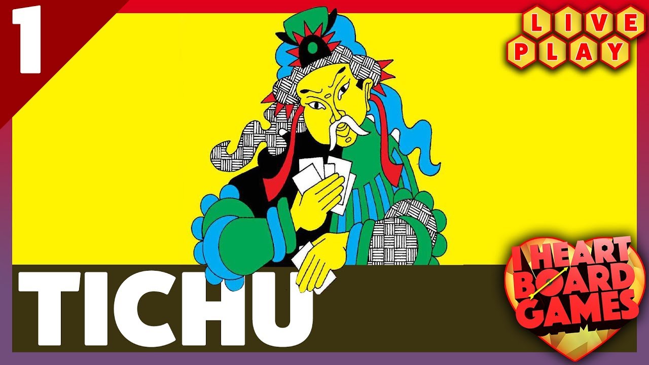 Tichu, from Rio Grande Games | Live Play | Session 1, 4 Players