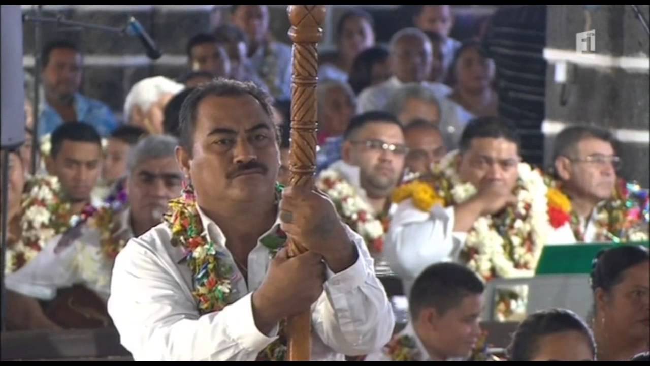 29 juillet 2014. Fête du territoire.Messe . Cathédrale de Mata Utu .