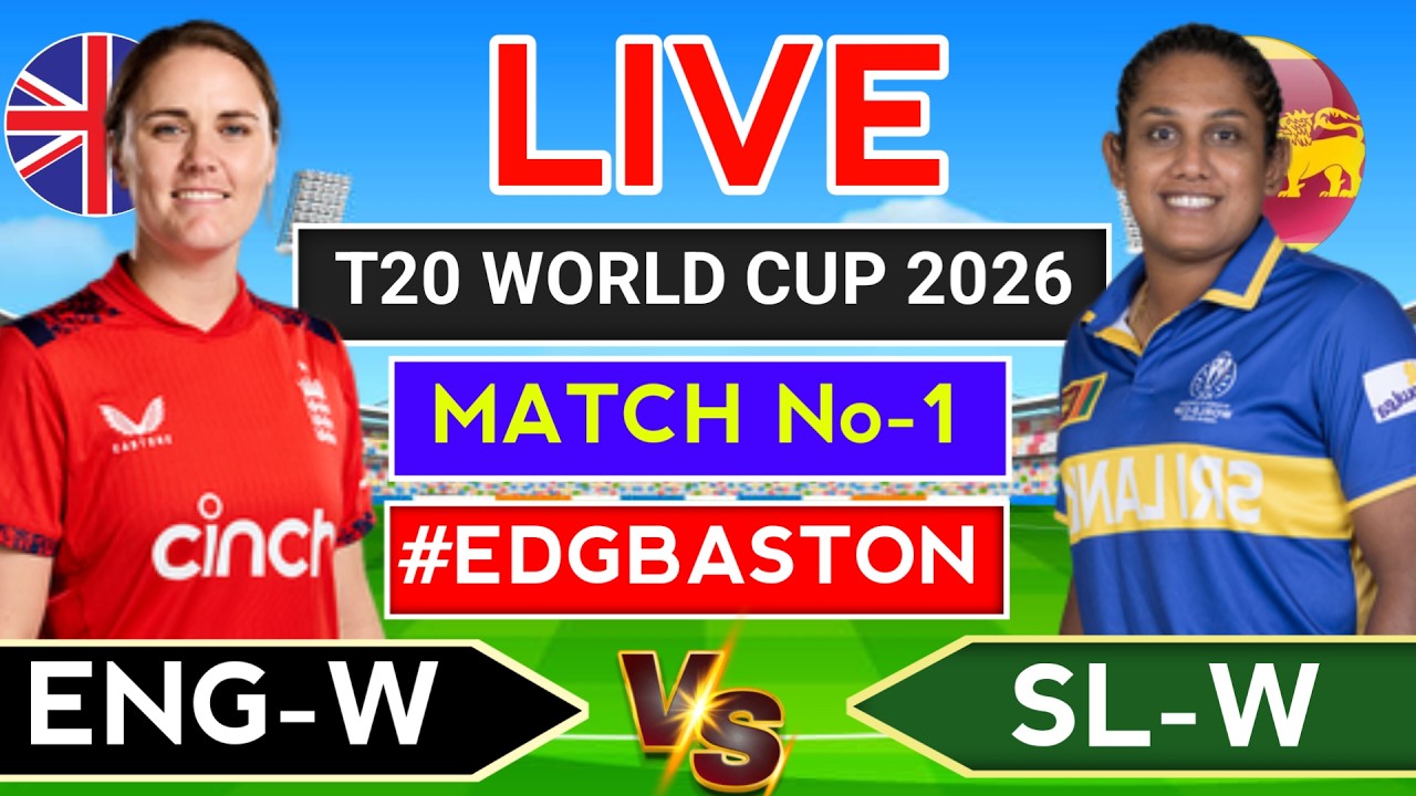 🛑England-w vs Sri Lanka-w T20 World Cup 2026 | Live score and commentry | SL vs ENG Live