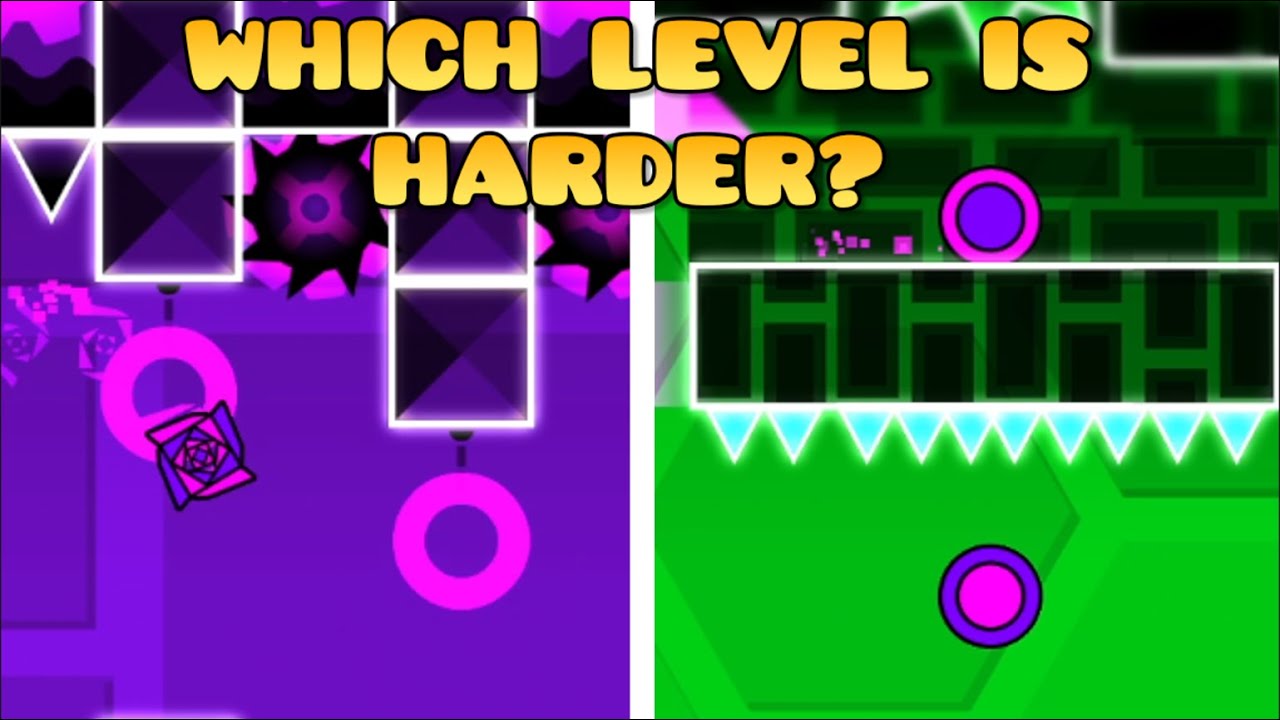 CLUTTERFUNK vs. HEXAGON FORCE - WHICH LEVEL IS HARDER? | Geometry Dash 2.2