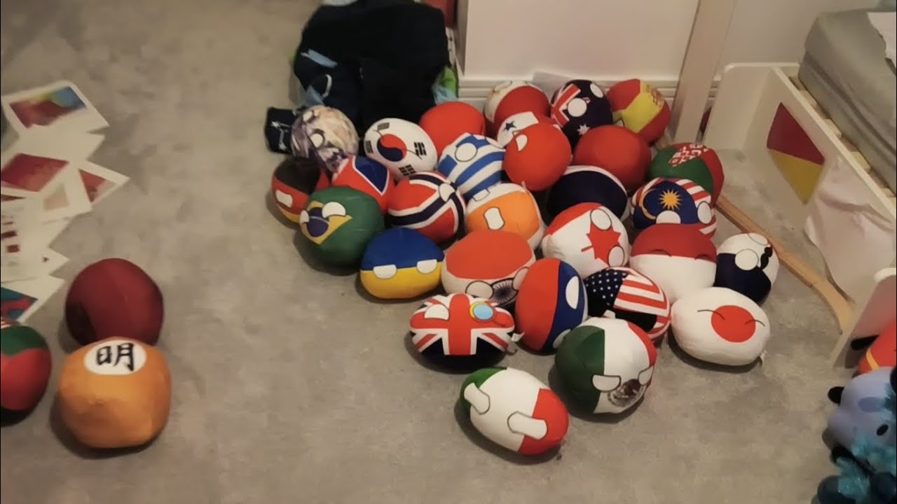CountryBalls Plush ShowCase
