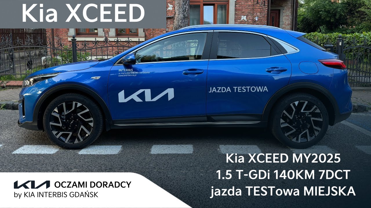 Kia XCEED MY2025 [1.5 T-GDI 140KM 7DCT] jazda TESTowa MIEJSKA