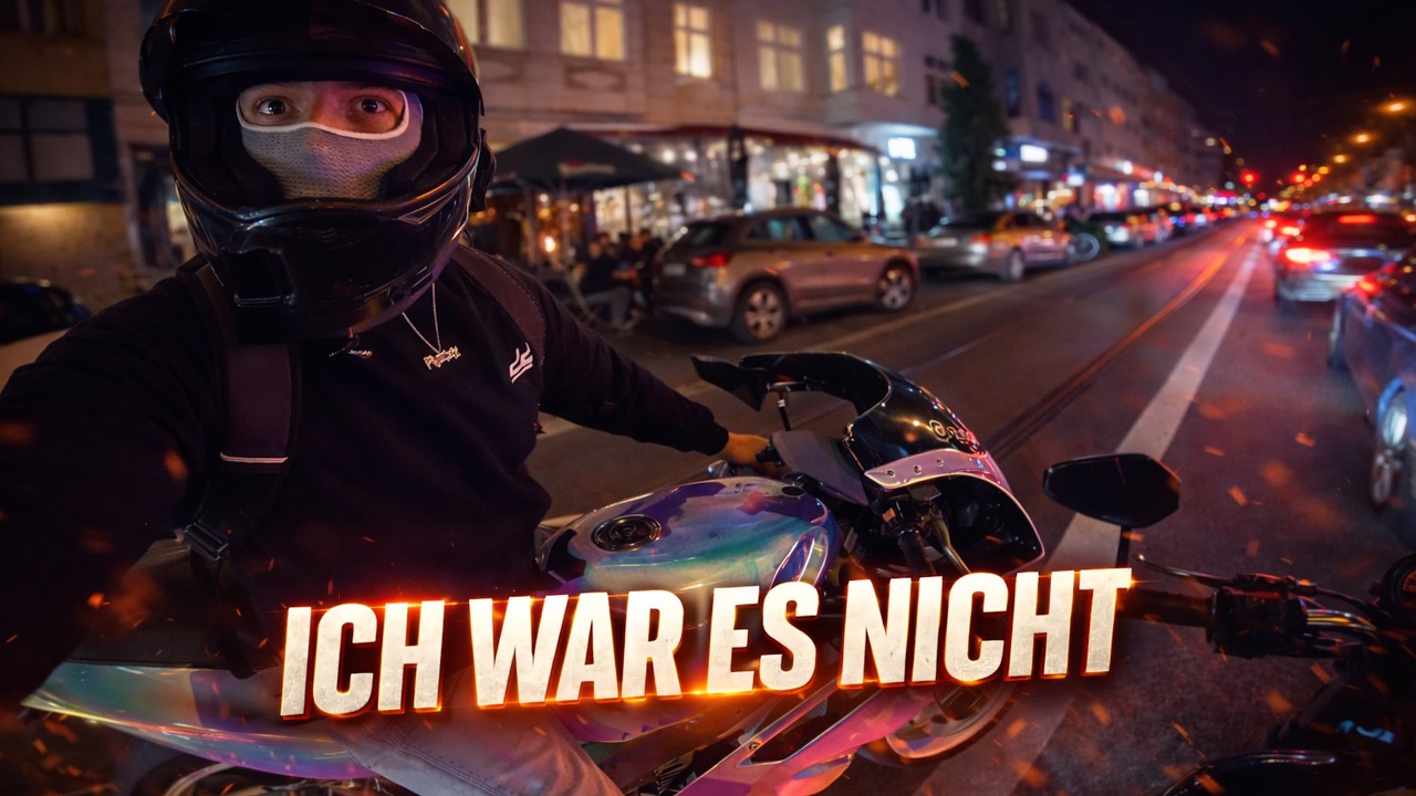 Der Auspuff war wohl zu laut 😬🔥