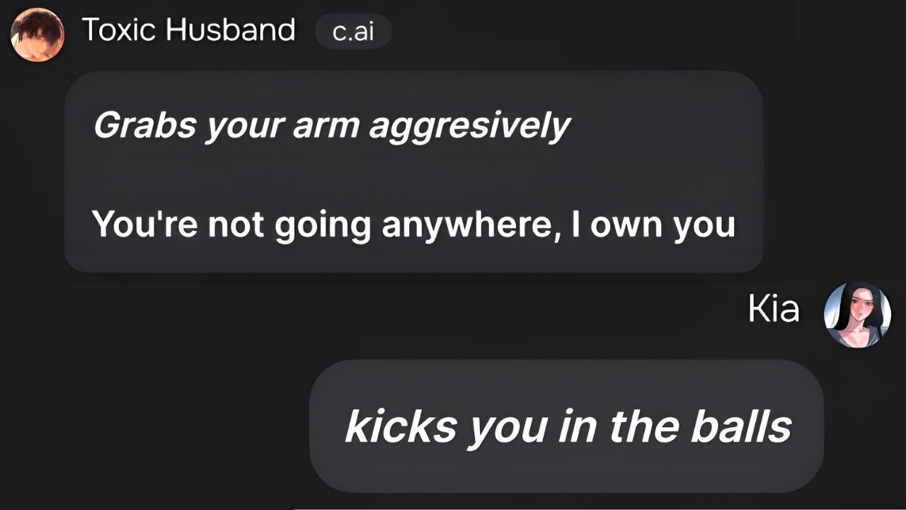 Character ai but I bully the Toxic Husband (New Character ai version)