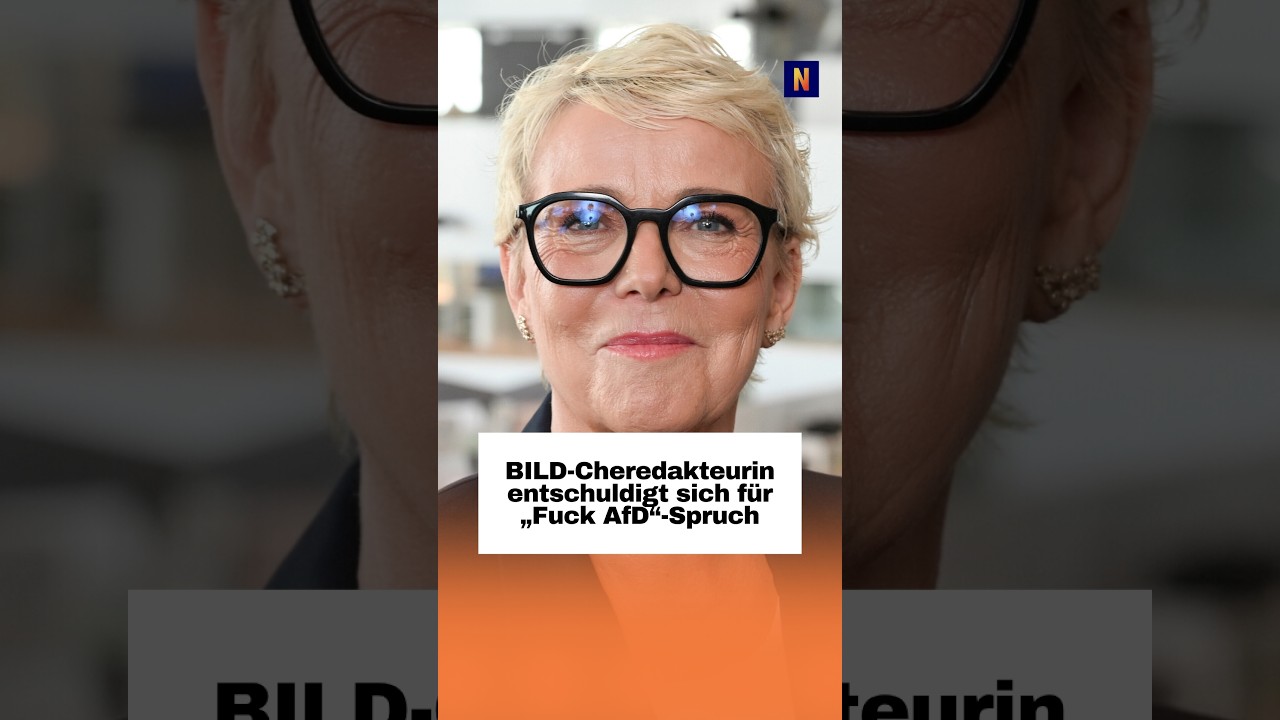 BILD-Cheredakteurin entschuldigt sich f&uuml;r &bdquo;Fuck AfD&ldquo;-Spruch