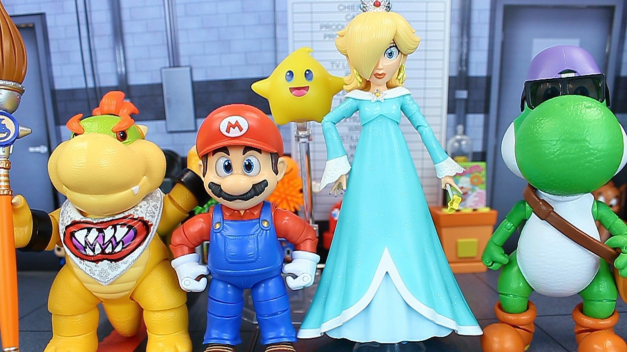 Jakks Pacific Wave 1 The Super Mario Galaxy Movie Figure Review!