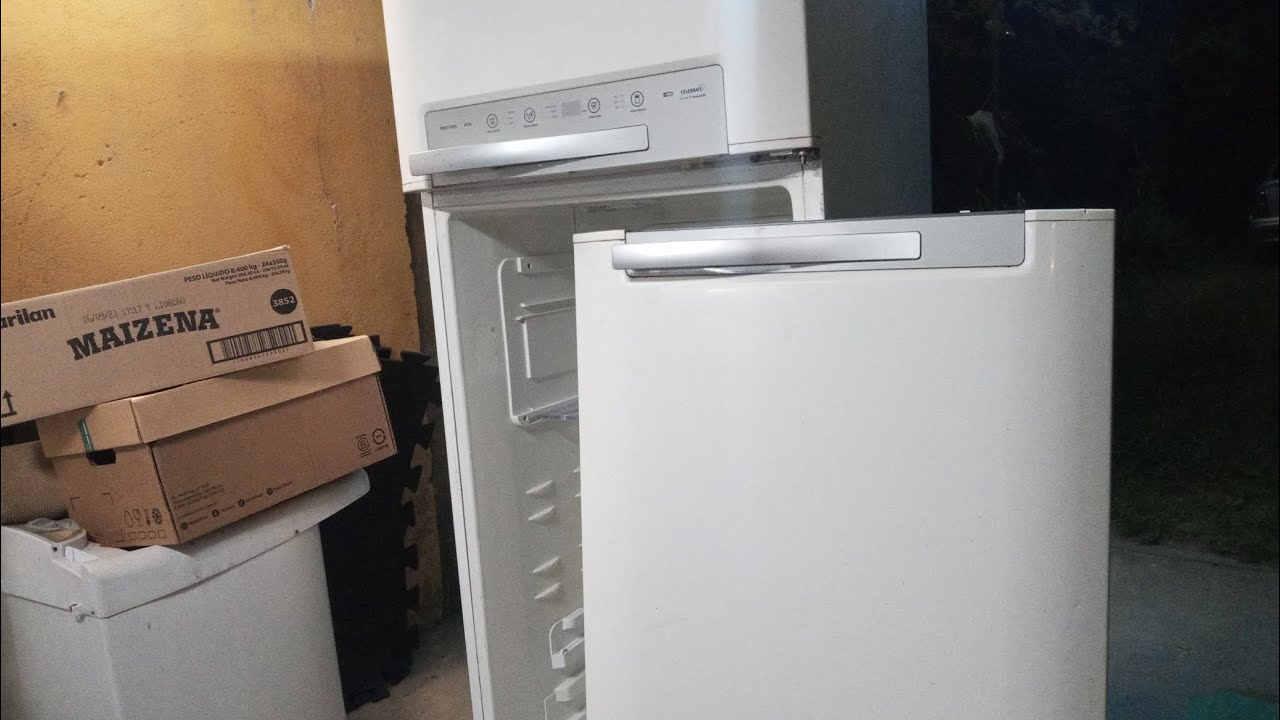 geladeira Electrolux frost free DF50 caiu a porta ? 🤔👍😎...17