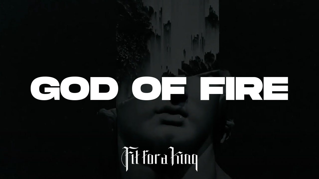 Fit For A King - God of Fire (Ft. Ryo Kinoshita of Crystal Lake) [Lyric Video]