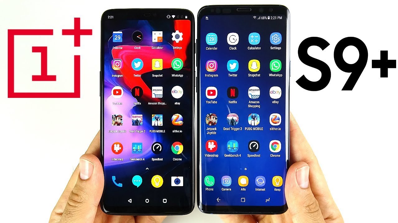 OnePlus 6 vs Galaxy S9 Plus Speed Test!