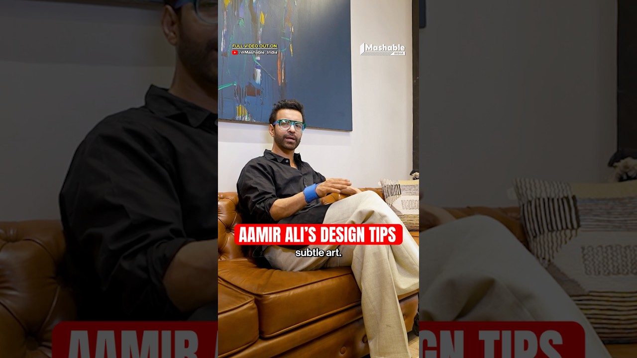 Interior Design Ideas ft. Aamir Ali&rsquo;s Home | Mashable India #shorts