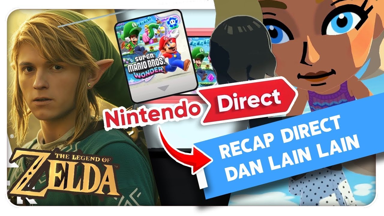 Recap Nintendo Direct! Zelda Live Action 2027! sampai Persona 5X Rilis ke Steam?! | #GameNow
