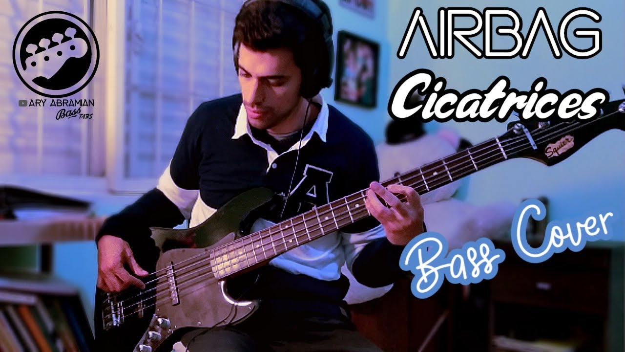 Airbag - Cicatrices [COVER] (Bass Cover)