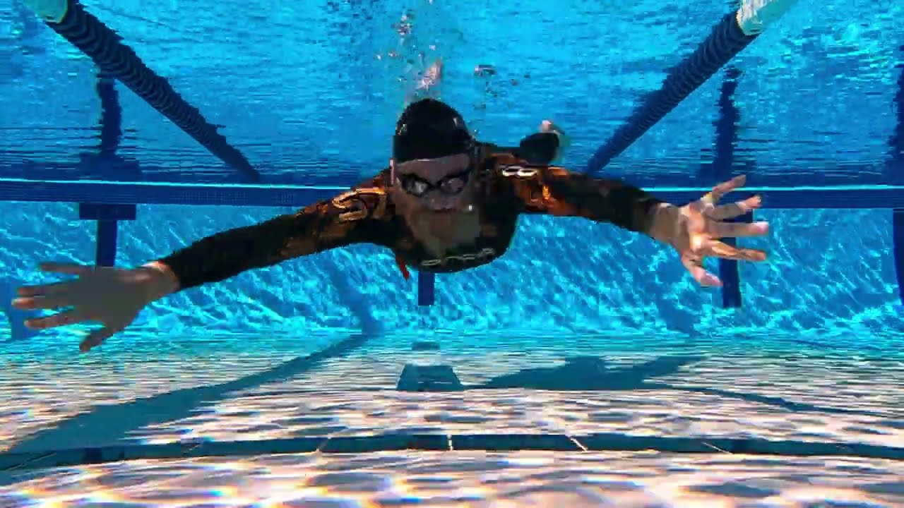 Open Water Wetsuit swimming laps (day 4)