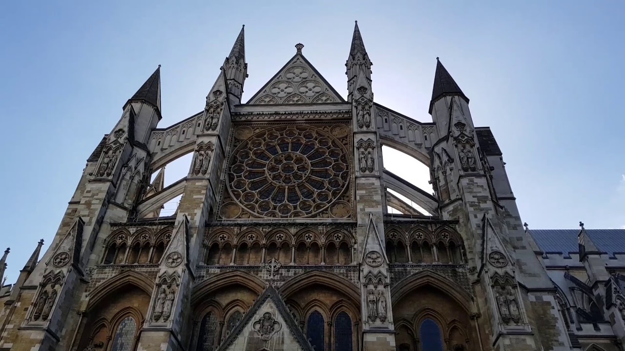 Westminster Abbey Outdoor Video London 2019