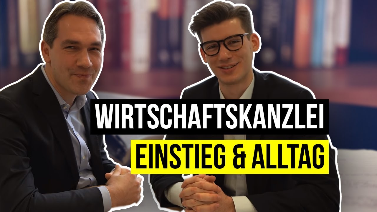 Wirtschaftskanzlei nach dem JURA-Studium? Wirtschaftsanwalt &uuml;ber Einstieg & Arbeitsalltag