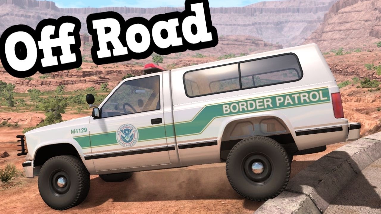 BeamNG Drive - D15 Border Patrol Off Road in the Desert