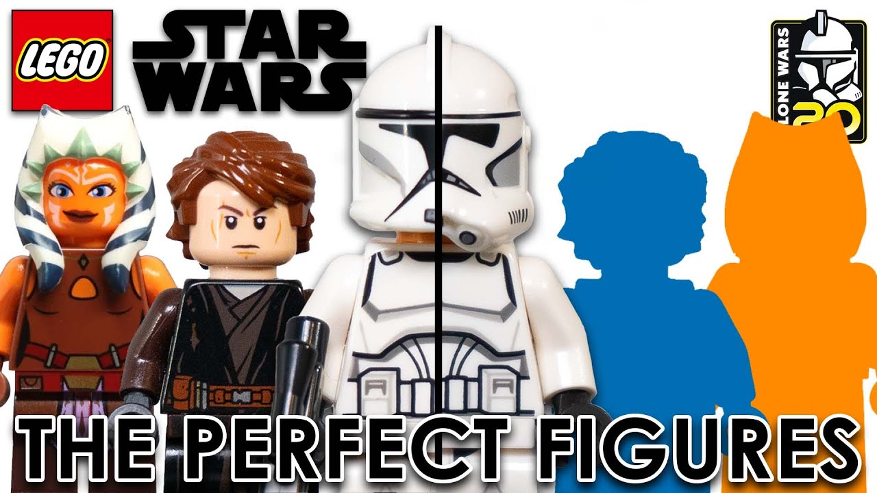 I Fixed The LEGO Star Wars Prequel Minifigures
