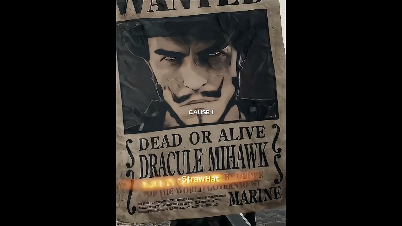 Mihawk and zoro edit | One piece live action ☠️