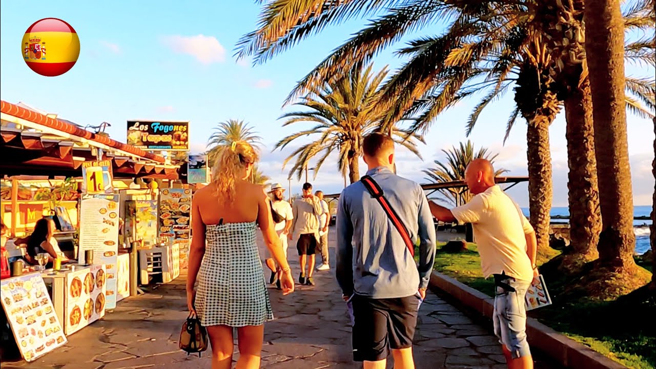 🇪🇸 TENERIFE – PLAYA DE LAS AMERICAS | See the real look 🌞 4K Walk ● May 2024 SPAIN lIVE