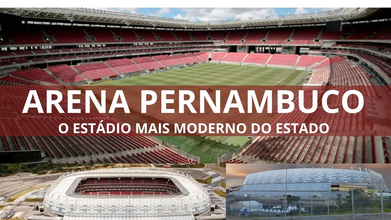 ARENA PERNAMBUCO: O estádio mais moderno de Pernambucano e que hoje é um elefante branco.