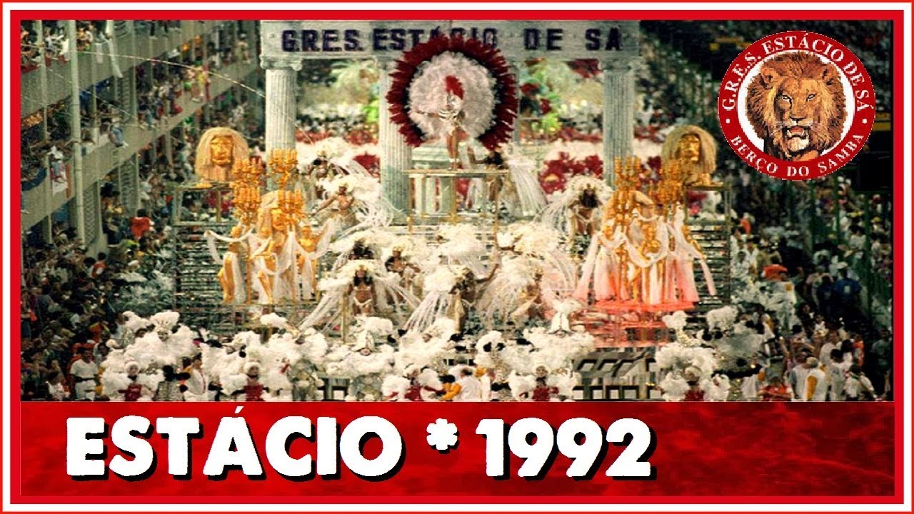 ESTÁCIO 1992 - O CAMPEONATO DA PAULICÉIA | Geração Carnaval | #ResenhaRJ16
