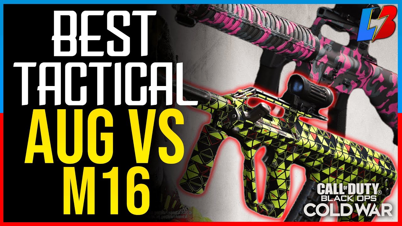 Cold War M16 VS AUG | Which Gun is the BEST Tactical Rifle - Best Class Loadouts Call of Duty