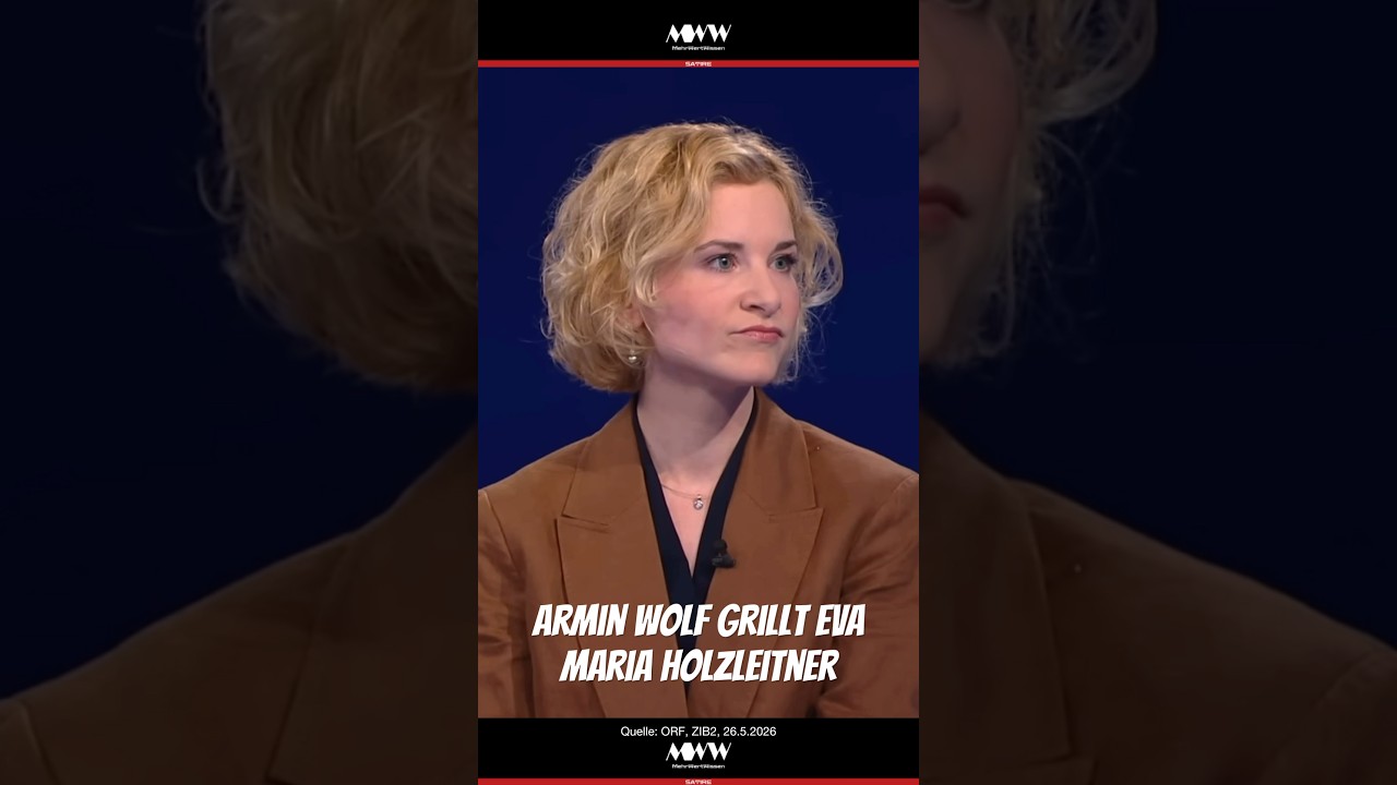 Armin Wolf grillt Eva Maria Holzleitner