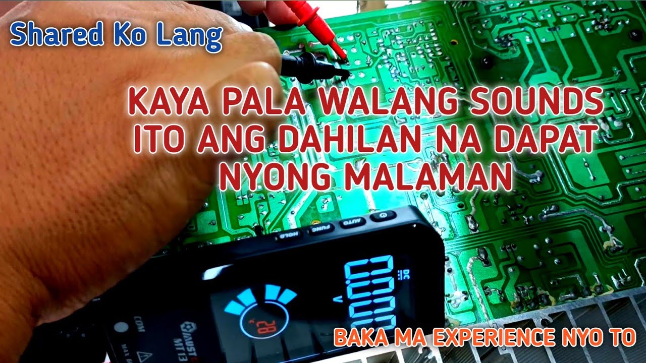 No sounds ba? baka ito na ang solution nya
