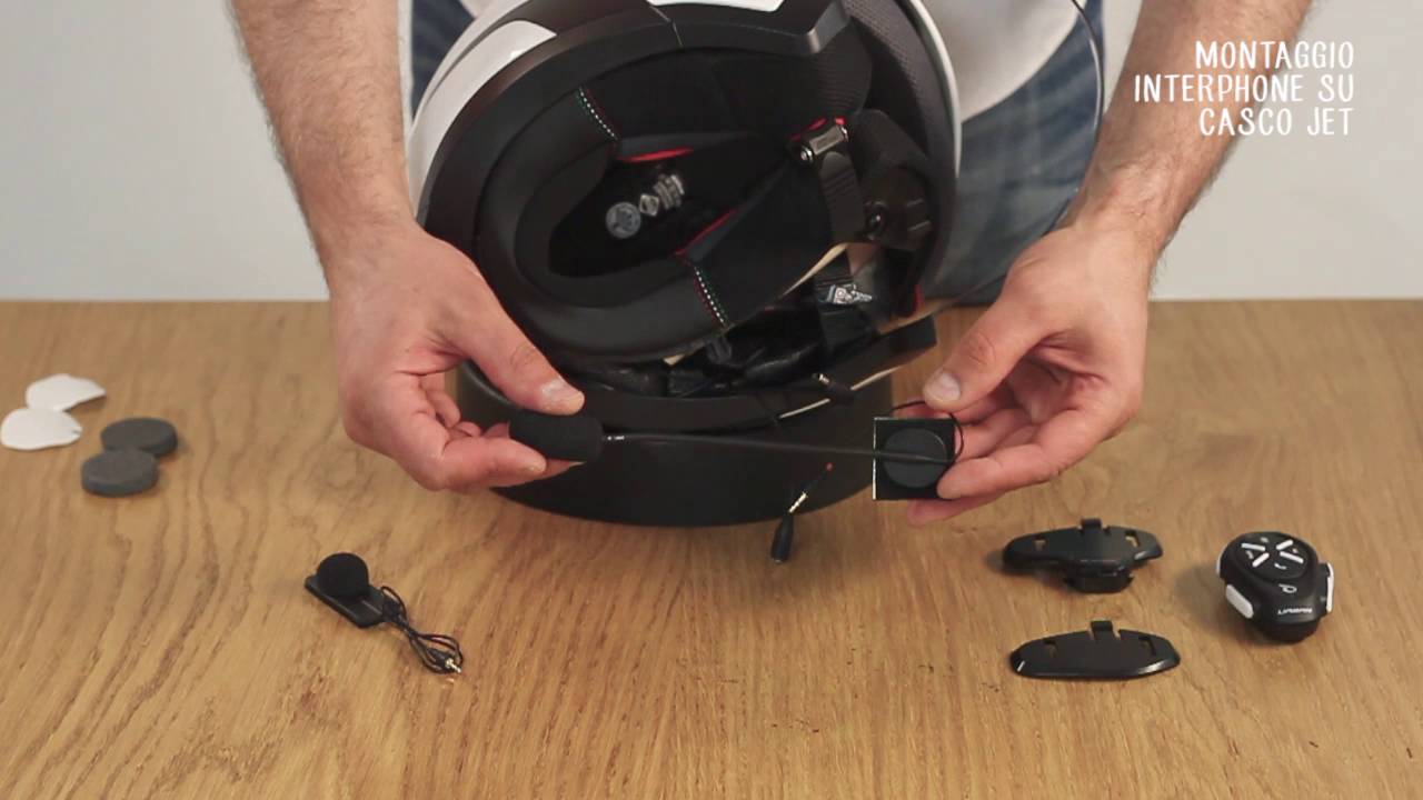 Interphone Tutorial 3: Come Installare l'Interfono su Casco Jet