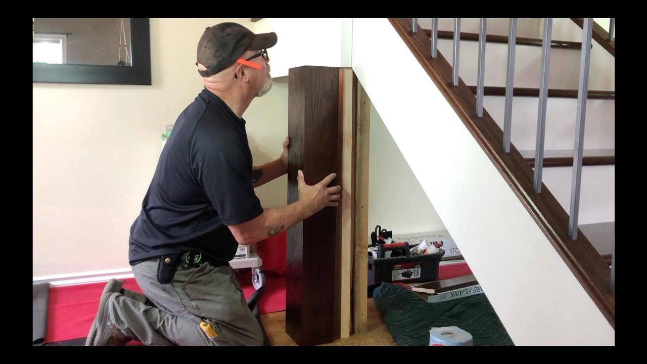 Box Newel build with R&R Stackable Clamps and Festool Domino XL
