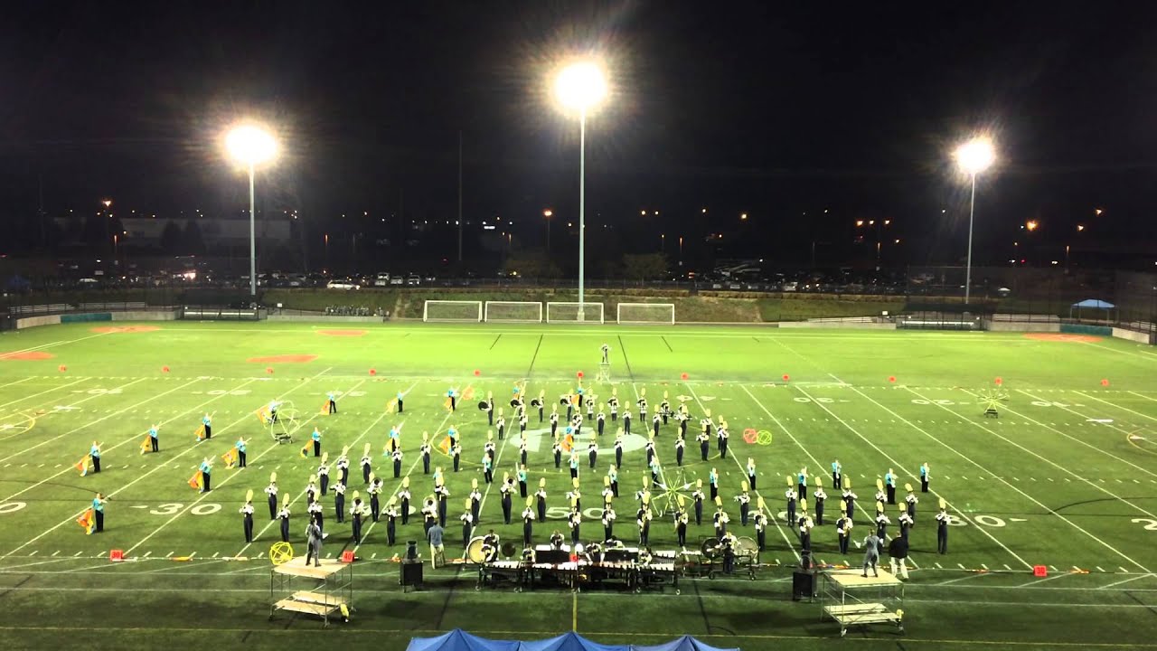 2015 Atomic Mead Marching Band and Color Guard