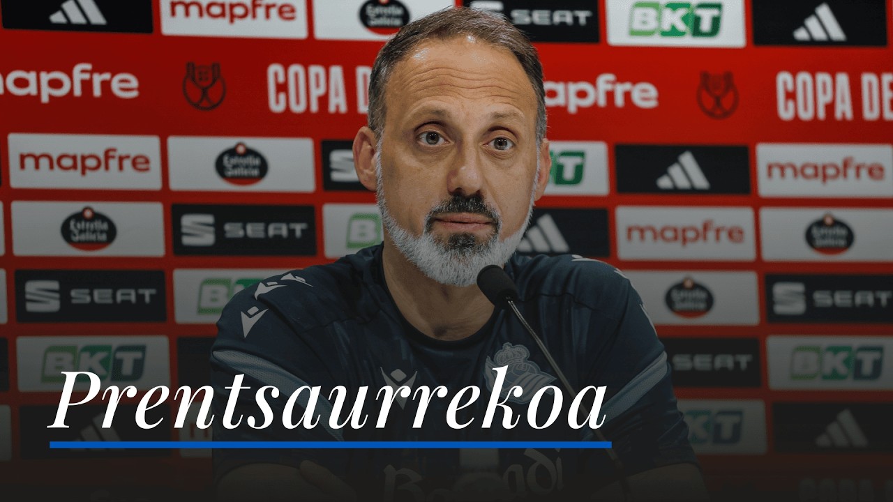 RUEDA DE PRENSA | Pellegrino Matarazzo | Real Sociedad - Athletic Club