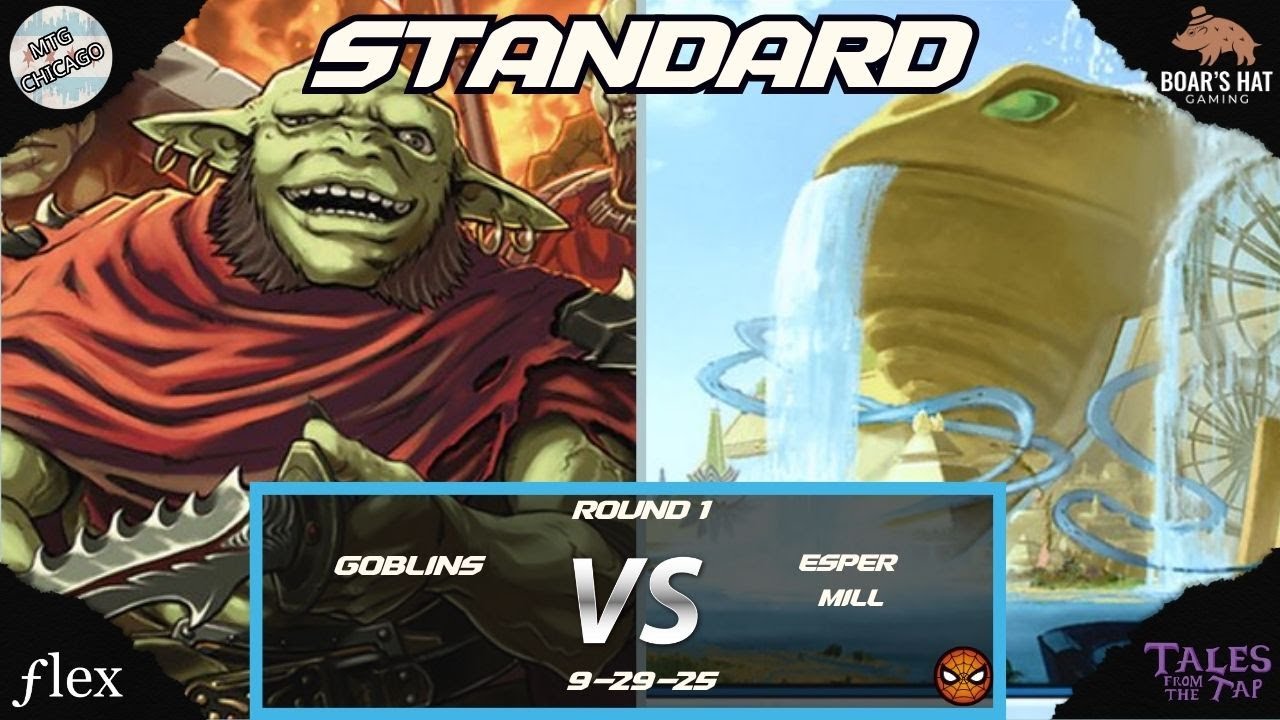 Гоблины против Эспер Милл [MTG Standard Round 1]