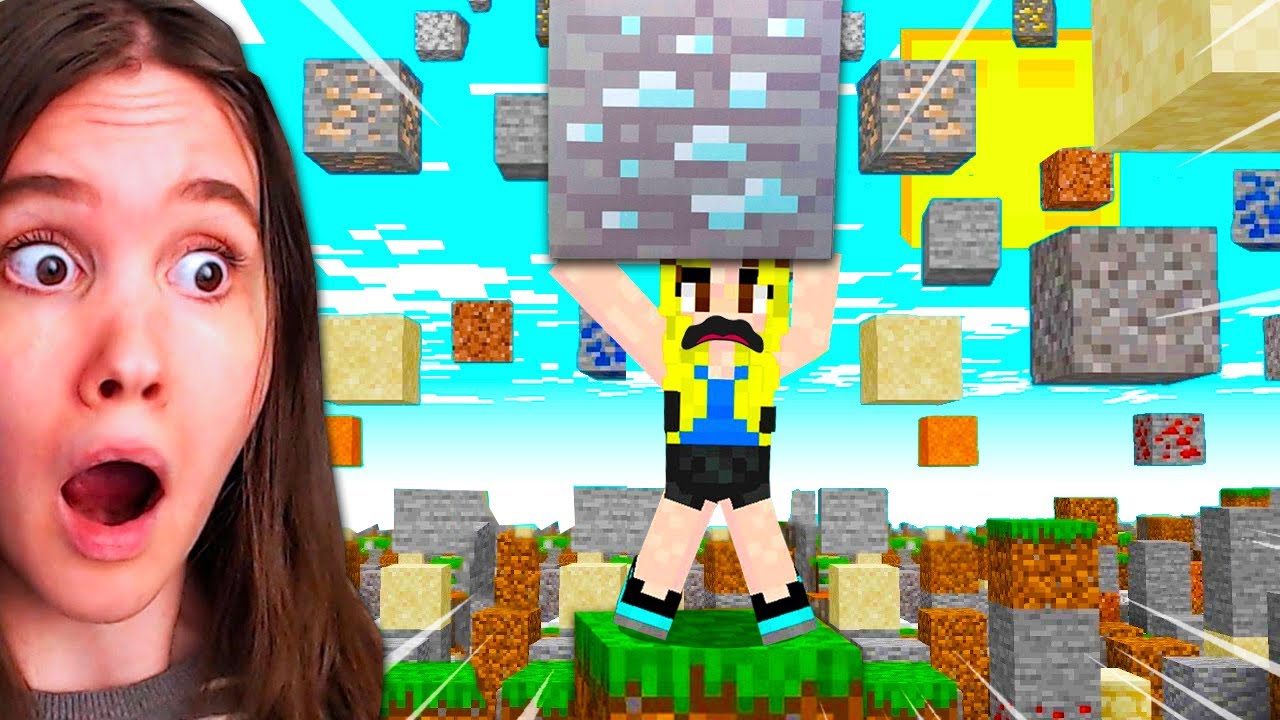 Minecraft, Mut Taivaalta Tippuu Palikoita...