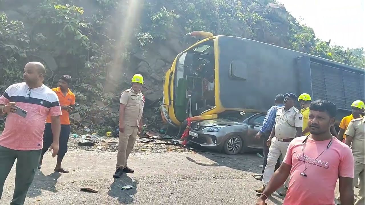 Bangriposi Ghati || Odisha Mayurabhanja || Truck Accident truck 🚛🚒