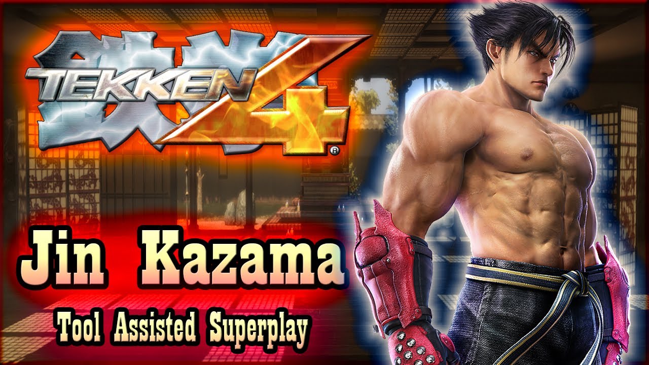 【TAS】TEKKEN 4 (PS2) - JIN KAZAMA STORY MODE