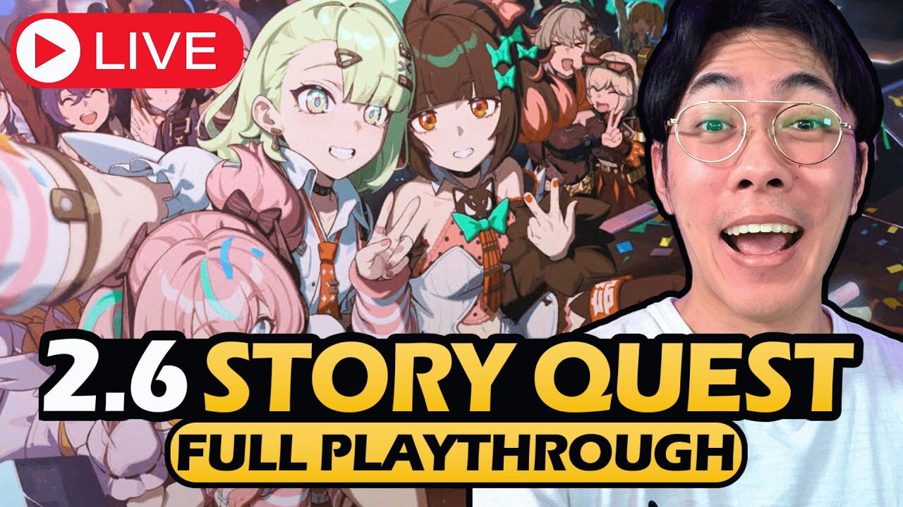 🔴LETS PULL SUNNA AND PLAY THE FULL 2.6 STORY | QUEST REACTION | ZENLESS ZONE ZERO