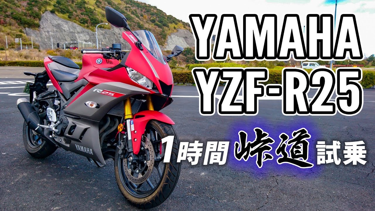 YZF-R25 2019 YAMAHA【試乗レンタル】自分用乗り換え参考レビュー