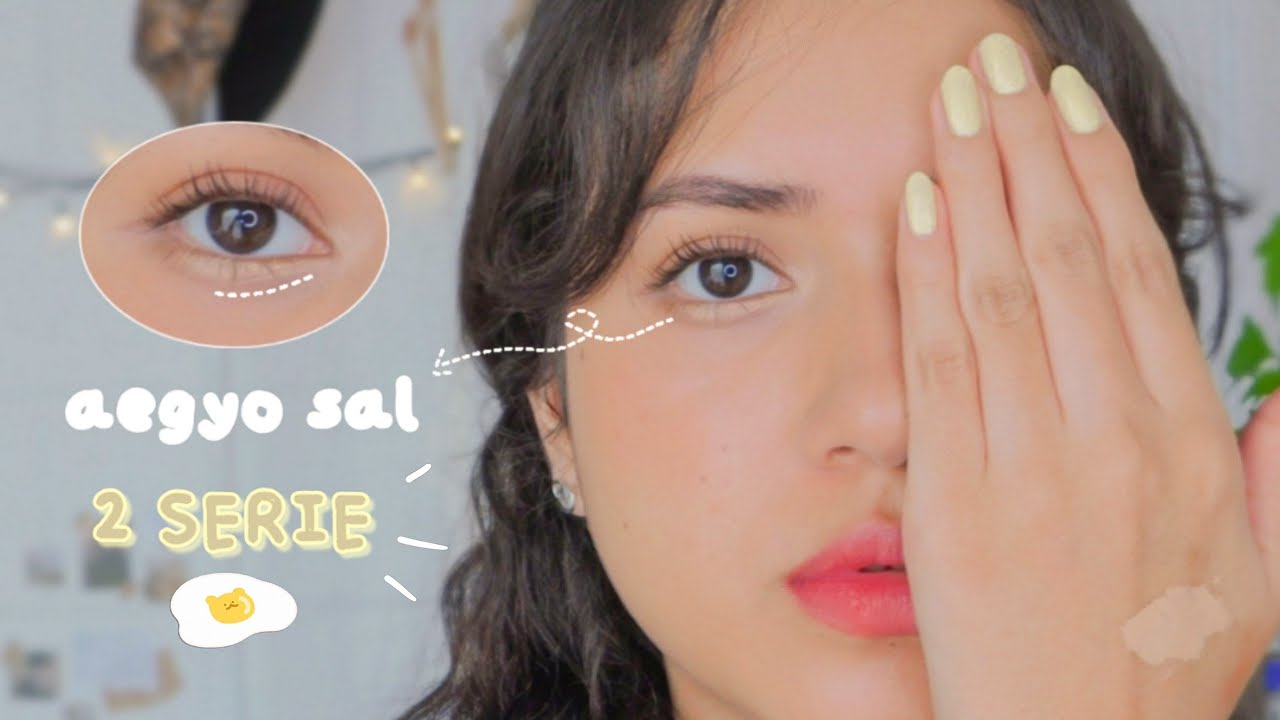 como lograr un maquillaje coreano de ojos 'aegyo sal' 🌱