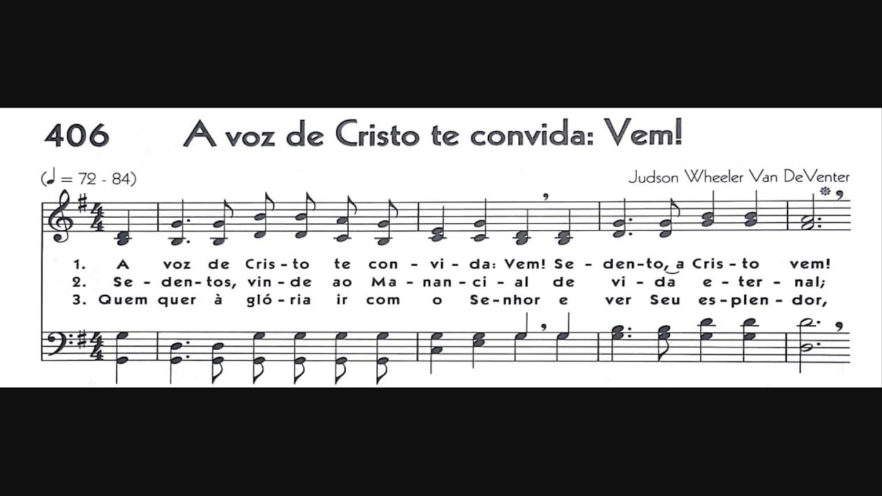 Hinário 5 CCB - Hino 406 - A voz de Cristo te convida: Vem! - Strings - Teclado Yamaha PSR S670