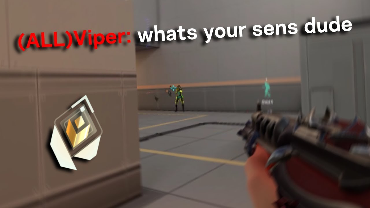 THIS SENS IS *LEGAL AIMBOT* IN VALORANT