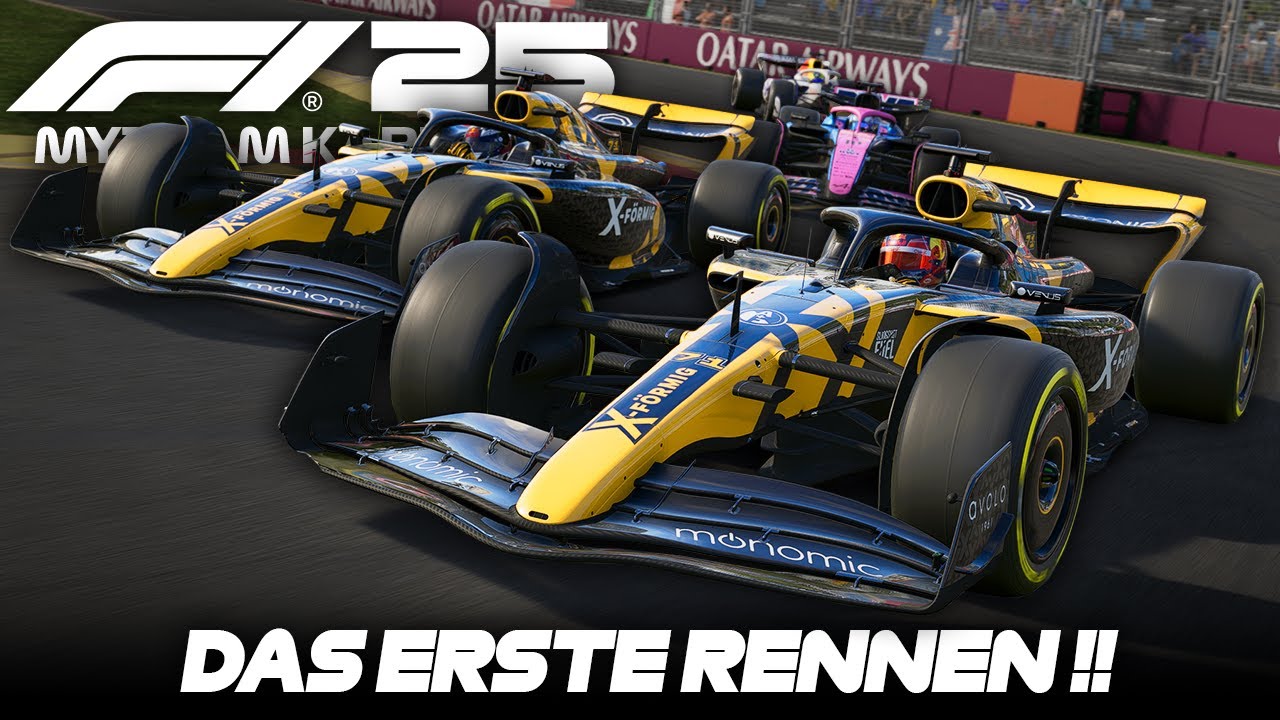 Das ERSTE Rennen steht an! 😬 - S1R1 🇦🇺 Rennen - EA Sports F1 25 MyTeam Karriere