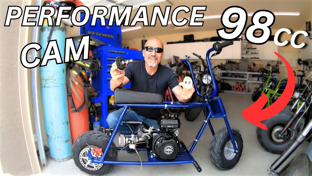 Billet Flywheel + Aggressive Cam = 98cc BEAST Mode!