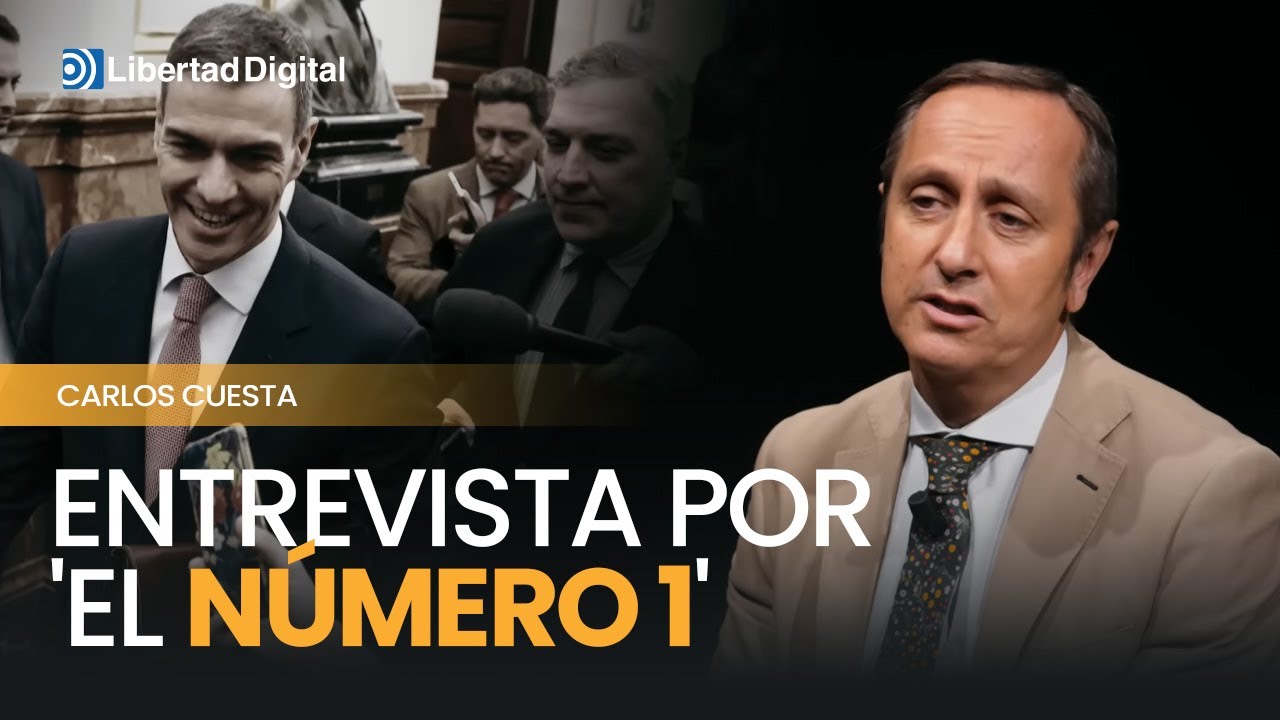 Entrevista completa a Carlos Cuesta por el libro 'El número 1'
